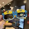 Guau Perrito Gafas de Sol Polarizadas para Niños Patas Suaves Silicona Orejas de Perro Gafas de Sol de Dibujos Animados Gafas de Sol para Fotos de Niños