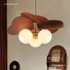 2026 Nueva Lámpara Colgante Estilo Vintage Francés para Comedor Dormitorio Estudio Retro Frijol Mágico Luz Principal Mesa de Comedor Luz de Ambiente