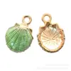 Serie Oceánica de 15 Piezas con Conchas, Estrellas de Mar, Caracoles Colgantes para Pulsera y Collar DIY Accesorios de Joyería Hechos a Mano