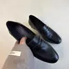 Mocasines retro estilo británico, versátiles, ligeros y cómodos zapatos sin cordones para mujer, con un diseño sencillo, tacones gruesos y punta redonda