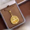 Nuevo Colgante de Ábaco Giratorio de Filigrana Antigua, Cuentas Móviles de Filigrana Hueca, Colgante de Cadena para Suéter de Ábaco para Mujer