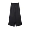 Pantalones Anchos de Lino Estilo Bie Light Oxygen para Mujer, Pantalones Largos Finos de Verano con Cintura Elástica, Pantalones Casuales Sueltos Adelgazantes