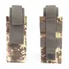 Riñonera Táctica para Exteriores Nylon Camuflaje para Correr y Ciclismo Bolsa para Teléfono Móvil Riñonera Deportiva Bolsa para Colgar Equipo