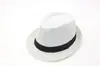 Sombrero de Copa de Lino Transfronterizo, Sombrero de Jazz Británico, Sombrero de Panamá de Ala Ancha, Sombrero Decorativo de Atmósfera Mágica para Actuaciones en Escenario