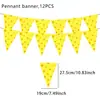 Platos de Papel para Fiesta de Bob Esponja Transfronterizos Vajilla Temática para Cumpleaños Infantil Platos de Papel Servilletas de Papel Mantel Suministros de Decoración