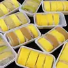 Caja de Empaque para Rollo de Pastel Rollo Suizo Japonés Corte Piel de Tigre Abrazo Rollo Postre Occidental Horneado Pastelería Caja de Pastel de Durazno