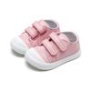 Zapatos para Bebé Niña Pequeña 1-3 Años Antideslizantes de Velcro Suela Suave para Interiores para Niñas Transpirables Zapatos de Lona para Niños