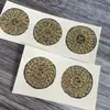 Gran Venta Tanka Tibetano Nepalí Puro Pintado a Mano con Mantra Núcleo de Tarjeta 3.5