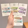Pinzas para el pelo de frutas de dibujos animados para niñas pequeñas, Pasadores para flequillo delantero, Pinzas Bb para niños, Pinzas laterales para bebé, Diseño sin costuras