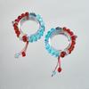 Pulseira de Valor Hot-Selling Impression Borboleta Elegante Derivado Mesmo Estilo Pulseira de Casal Cp Melhor Amiga Pulseira de Estudante Feminina