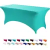 Funda Elástica para Mesa Transfronteriza de Comercio Exterior, Venta Directa de Fábrica, Mantel Elástico de Spandex para Fiesta de Bodas, Funda para Mesa de Cóctel, Mantel