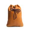 Monedero de piel de vaca de capa superior, vintage para regalar, bolsas auspiciosas, piel de vaca, bolsa pequeña para guardar regalos, bolsillo creativo con cordón para hombres y mujeres