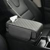 Caja de reposabrazos para coche nuevo, cojín elevador, bolsa de almacenamiento para pañuelos de coche con bolsillo, funda de almohada central