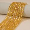 Contas Soltas de Cristal Cilíndrico Contas de Vidro Acessórios para Joias Produtos Semi-Acabados DIY Atacado Pulseira Colar Joias da Moda