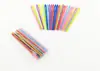Agulha de costura de plástico colorida agulha de costura para suéter agulha de costura à mão ferramenta de tricô DIY pacote com 100 peças
