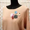 Pegatinas de Flor de Lentejuelas y Cuentas Hechas a Mano Color Florales tamaño pequeño Accesorios de Ropa DIY Zapatos Bolsa Parches Decorativos Cosidos a Mano