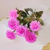 Peônia artificial de outono fornecimento direto da fábrica flor de decoração arranjo de flores decoração decoração de casamento adereços para fotografia sala de estar exterior atacado