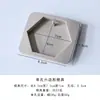 Moldes de Silicone para Folhas de Cera de Aromaterapia DIY, Vários Estilos de Combinação, Moldes de Etiqueta Suspensa de Gesso Perfumado de Furo Único e Múltiplas Formas