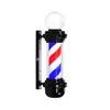 Caja de luz para salón de belleza de fábrica Luz de bombilla cromada Salón de peluquería Barbería Luz de giro pared impermeable Poste de barbero