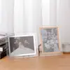 Renda Bilateral Nó Chinês Mesa Vidro de Mesa Certificado de Autorização Mesa Certificado Personalização de Mesa 678 polegadas Porta-Retrato de Casamento