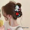 Presilha de Cabelo Única e Bonita para Mulheres, Piranha de Cabelo de Luxo para a Parte de Trás da Cabeça, Tamanho Grande para Cabelos Grossos, Acessório de Cabelo Tipo Piranha