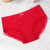 [Empacado Individualmente] Ropa Interior tipo Pantalón Burbuja para Mujer Tallas Grandes, Calzoncillos Transpirables de Oxígeno y Grafeno de Cintura Media, Estilo Femenino