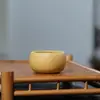 Taza de Té Kung Fu de Arcilla Púrpura Yixing Juego de Té Taza de Té Taza de Arcilla Púrpura Taza de Boca Redonda Taza de Té para el Hogar Taza Pequeña Lisa Clara Venta al por Mayor