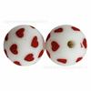 HongzhouNuevo 15mm Marca de Agua 2 Tótems Pulsera de Cuentas de Silicona Joyería DIY Cuentas Sueltas Hilo de Cuentas Fabricante en Stock
