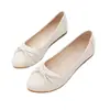 Zapatos Mary Jane con Lazo Suave para Mujer, Estilo Nuevo Otoño 2026, Zapatos de Cuero de Punta Baja a la Moda con Suela Suave Slip-On