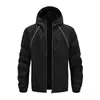Chaqueta para Hombre 2026 Nueva Primavera Moderna Holgada Ropa de Trabajo Chaqueta Corta Top Casual con Capucha para Hombre