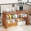 Prateleira de Mesa de Escritório para Vasos de Saúde Copos de Água para Casa Copos de Café Lanches Castanhas Prateleira de Armazenamento em Camadas de Grande Capacidade