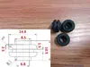 Funda protectora de silicona resistente a altas temperaturas para cables, Funda de goma de silicona a prueba de polvo e impermeable para cables, Funda protectora de silicona en forma de T, Funda de silicona para cables de alimentación