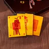 Carta Liuhe Mão Pintada Cinnabar Carta Nobre Amuleto Templo Taoísta Templo Bênção Cultural e Criativa Adesivo de Celular Doze Signos do Zodíaco