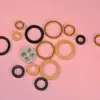 Anel de Vedação para Válvula Dosadora Tipo Agulha, Aço Inoxidável Resistente à Corrosão e ao Desgaste Vedação para Válvula Dosadora com Controle de Pressão Pneumática