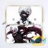 Billetera Pu de Merchandising de Anime Modao Bungou Stray Dogs Shiki Billetera de Anime con Cremallera Larga One Piece Dropshipping