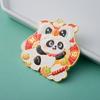 Em estoque Venda por Atacado Adesivos de Metal para Geladeira Panda Wenchuang Animal de Desenho Animado Lembranças Turísticas Comércio Exterior Adesivos de Metal para Geladeira