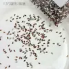 Pedras de strass para nail art em zircônia em formato de losango, populares online, super brilhantes, pedras de strass pequenas com base plana de floco de neve de Natal para unhas