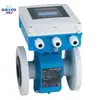 Medidor de Flujo Electromagnético Inteligente para Tubería E+H Integrado 5W4C1H Electrodo de Poliuretano Revestido 316L Alta Precisión