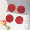 Porta-copos de PVC em Forma de Flor Tapete de Mesa Transfronteiriço para o Dia dos Namorados Porta-copos Estilo Europeu Vazado Decorativo Isolante Térmico Antiderrapante Mesa de Jantar