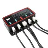 Red para coche Luz diurna uno arrastra cuatro 6 LED control remoto inalámbrico luz estroboscópica camión lateral luz de advertencia roja y azul