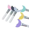 Artefacto de Delineador de Ojos de Silicona para Principiantes, Asistente Multifuncional para Maquillaje de Ojos, Pincel para Sombras de Ojos, Herramienta Deflectora para Máscara de Pestañas