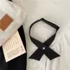 Corbata JK de Cremallera Perezosa Camisa Básica Versátil Negra Pura Corbata Estrecha Atractiva Corbata Libre para Hombres y Mujeres Estudiantes