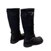 Botas de Mujer Retro Francesas Adelgazantes Puntiagudas Fruncidas 2026 Otoño/Invierno Nuevas Versátiles Estilo Caballero Botas de Moda con Estilo Temperamento