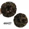 Anillo para el pelo de peluca, moño de peluca estilo europeo y americano, recogido, anillo de pelo rizado perezoso esponjoso [personalizado]