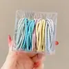Diadema Casual Femenina Estilo K Anillo para Cabello Fino Popular Ins Cabello Banda Elástica Pequeña Diadema Elegante para Niña Cuerda para el Cabello