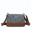 Bolso de Mujer 2026 Nueva Moda de Invierno Bolso de Mano Retro con Estampado de Letras Versátil Casual Cruzado Bolso para Mamá