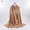 Otoño e Invierno nuevo color puro combinable elegante moda punta cerrada bufanda larga bufanda bufanda en stock al por mayor fábrica Yiwu