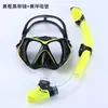 Produtos Profissionais para Esportes de Mergulho Atacado Óculos de Mergulho Tubo de Respiração conjunto Equipamento de Snorkel Integrado HD Anti-neblina Proteção Nasal