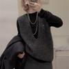 Estación Europea 2026 Invierno Nuevo Estilo Europeo Cuello en V Profundo Sin Mangas Lentejuelas Tejido de Lana Chaleco para Mujer