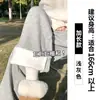 Pantalones Deportivos para Mujer Estilo Americano Gris Claro para Otoño e Invierno 2025, Nuevos Pantalones Deportivos Rectos de Lana de Cordero con Forro Polar para Mujer Petite de Cintura Alta